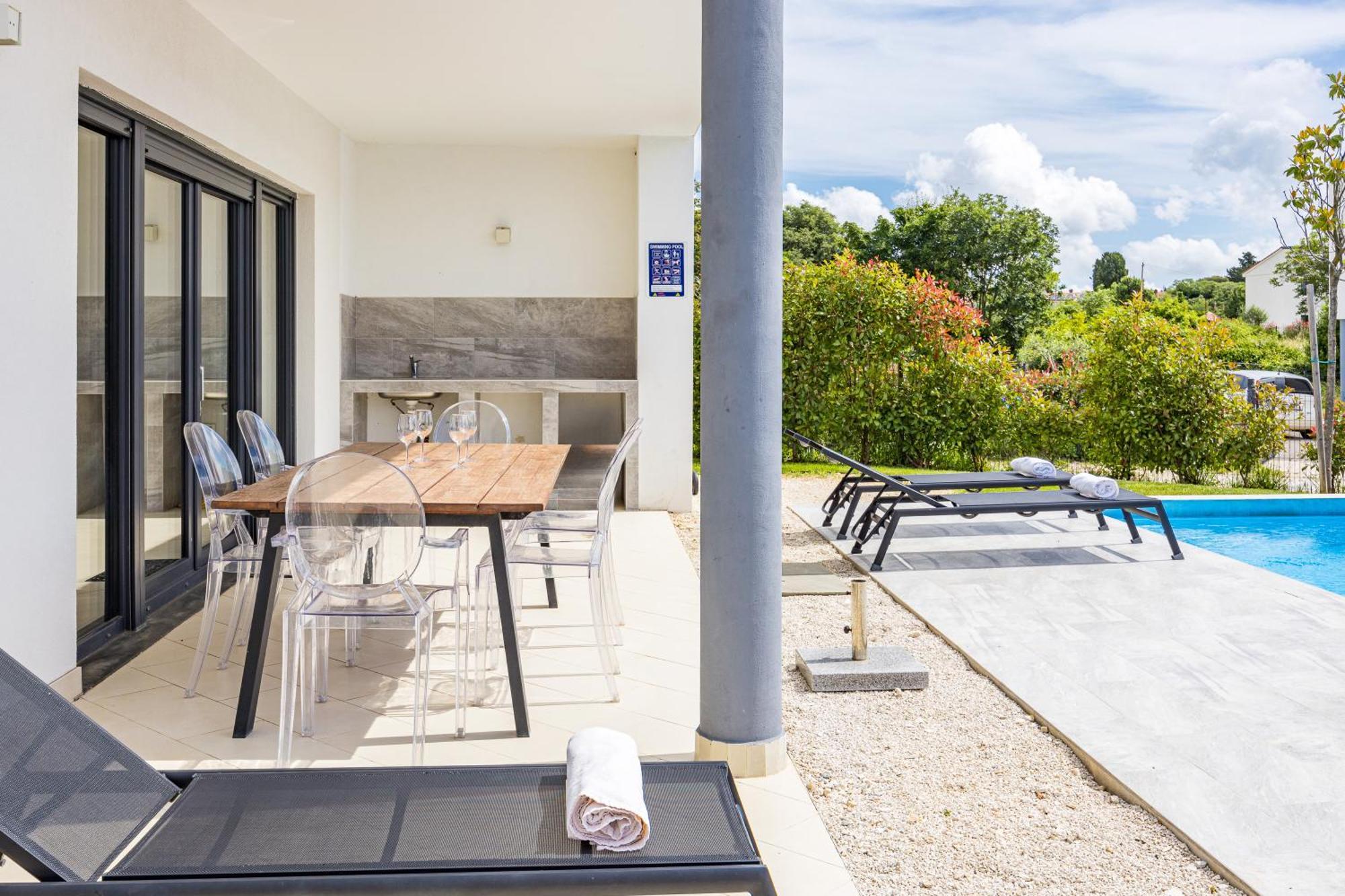 Villa Kalu 1 Krnica Bagian luar foto